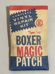 Vintage Boxer Magic Patch Type 100/VINYL Kit. Union Laboratories Inc. Nj. Fixed Price $9.00.