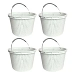 08650-0007 Pool Skimmer Basket Compatible W/ Pentair U-3 (4 Pack). Fixed Price $69.99.