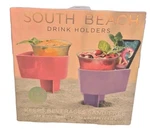 South Beach Drink 2 Pack W/ Phone Holders-new. Fixed Price $14.99.