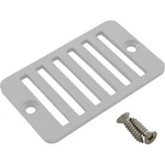 2" X 4" Rectangular Pool Replacement Gutter Drain Grate Cover With Screws White. Fixed Price $10.49.
