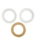 Swimline Return Fitting Gasket Set 2 Rubber 1 Fiber SW8938. Fixed Price $19.95.