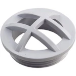 Custom 25560-000-000 1.5"MPT Grate Wall Fitting White. Fixed Price $16.02.