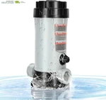 Automatic Chlorinator For Swimming Pools And Ponds, Abs Material, 9 Lb. Sup. Fixed Price $135.34.