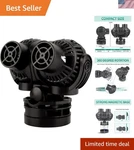 Submersible Aquatic Pump With 1600 Gph Ideal For Tank Sizes 20-75 Gallons. Fixed Price $39.99.