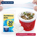 Sukh 30 Pack Pool Skimmer Socks - For Basket, Traps Dog Hair,. Fixed Price $17.97.