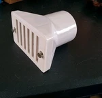 Replacement Pool Gutter Deck Drain White Measurements Photos.. Fixed Price $10.00.