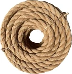 Ateret Twisted 3-STRAND Tan Polypropylene Rope Monofilament All Sizes. Fixed Price $275.90.