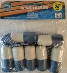 20' Feet Swimming Pool Safety Rope & Float Divider Line With Stainless Hook. Fixed Price $20.00.