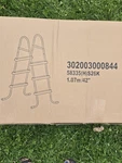 Bestway 42 Inch Above Ground Swimming Pool Ladder. Fixed Price $59.49.
