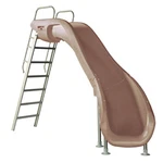 S.r. Smith 610-209-58110 ROGUE2 Slide Right Curve Taupe 8' Ft For Swimming Pools. Fixed Price $2881.12.
