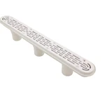 32CDFL101 Channel Drain, Aquastar, 32", Flat Grate, For Concrete, White. Fixed Price $189.99.