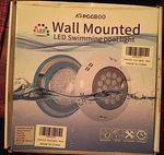 Led Swimming Pool Wall Mounted Light Underwater. Fixed Price $35.00.