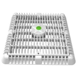 Aquastar WAV9WR101 9" Suction Outlet Cover With Vented Riser Ring - White. Fixed Price $163.52.