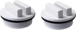 Atie 1.5" Threaded Pool Spa Return Line Winterizing Plug & Filter White. Fixed Price $8.82.