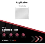 Safetech Hardware VIPERX5-5 Gravity Gate Latch Two-side Entry. Fixed Price $32.49.