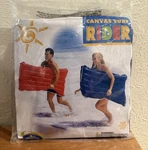 Intex Canvas Surf Rider Inflatable Pool Float Mat Red Blue 45X29 59194E Ocean. Fixed Price $49.00.