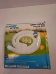 Summer Waves Universal Pool Hose Kit 1.25" X 4.9 Ft W/ Clamps Above Ground. Fixed Price $31.50.