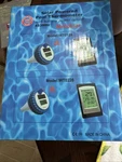 Professional Wireless Pool Thermometer 300 Foot Range WT0124. Fixed Price $15.00.