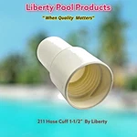New Aladdin 211 1.5" Standard Pool Cleaner Hose Cuff Free Shipping By Liberty. Fixed Price $14.50.