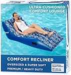 Aqua Ultra-comfort Floating Pool Chair ;lake Raft With Pillow Tested. Fixed Price $47.24.