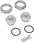 Pentair 271096 White Bulkhead Union Replacement Set Pool And Spa Filter. Fixed Price $58.95.