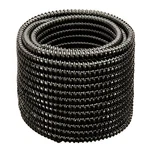 3" 25' Black, Flexible Pvc Wire Loom, Corrugated Non-split Tubing Uv Rated. Fixed Price $149.99.