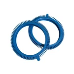 2PC Blue Front Tire Kit With Hump Replacement 896584000-143 For Poolvergnuegen. Fixed Price $19.99.