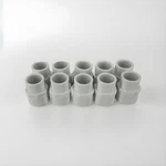 Pack Lasco Pvc SCH40 3/4" X 1/2" Reducer Coupling 429-101 Nwob. Fixed Price $14.63.