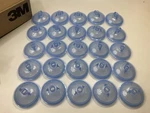3M 16205 Pps Midi Lids W/ 125 Micron Filters, Pack. Fixed Price $38.66.