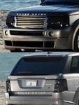 Fits 06-09 Range Rover Sport Gts Smoke Acrylic Headlight Taillight Covers 4PC. Fixed Price $272.20.