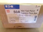 Eaton 301758 Hot Tub Panel 50A Circuit Breaker Box. Fixed Price $250.00.