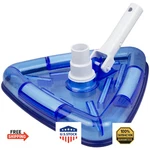 Poolmaster 27514 Clear View Transparent Weighted Triangle Vinyl Liner Swimming. Fixed Price $43.50.