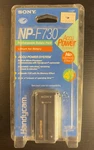 Sony NP-F730 Rechargeable Battery Pack Lithium Ion Accu Power System. Fixed Price $22.99.