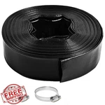 Gonioa Pool Backwash Hose 1.5" X 50FT Heavy Duty Pvc Discharge Drain. Fixed Price $42.98.