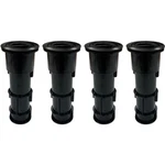 Aquastar US101 7.5" Umbrella Stands With Sleeve Center Cap Black (4 Pack). Fixed Price $39.99.