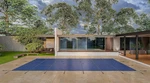 Waterwarden Inground Pool Safety Cover 16' X 32' Rectangle Net. Fixed Price $150.00.