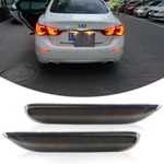 Red Rear Bumper Brake Lights W/sequential Turn Signal For Infiniti Q50 Qx Nissan. Fixed Price $28.99.