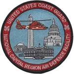 Coast Guard National Capital Region Air Defense Facility Patch. Fixed Price $13.95.