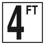 Inlays CC620040 Pool Replacement Parts 6X6" Ceramic Non-skid Depth Marker. Fixed Price $25.76.