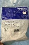 Polaris 6-500-00 Universal Wall Fitting White Plastic Pool Cleaner Part. Fixed Price $15.99.