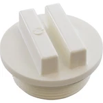 Plug, Praher Abs Side Mount Valves, 1-1/2"MPT, White : E-19-S1. Fixed Price $5.04.