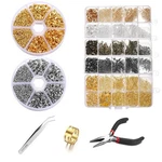 Alloy Accessories Jewelry Findings Set Repair Tools Lobster Clasp Open Jump Ring. Fixed Price $12.88.