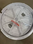 Quikskim Deck Lid Ring (white) Pentair In-floor(a&a) Pool Parts. Fixed Price $29.97.