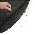 70-0028RD-BLK-160 Gli 27/28' Round Armor Shield. Fixed Price $253.00.