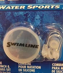Swimline Silicone Nose Pinch & Plug Set Class Kit Budget Clear 9602 New. Fixed Price $8.99.