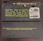 Timer Insulator Protector, Single, Intermatic T100 Series, Blk : 124T2411A-SINGL. Fixed Price $8.00.