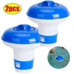 2PCS Swimming Pool Spa Chemical Dispenser Tablet Holder - Chlorine Bromine Float. Fixed Price $10.46.