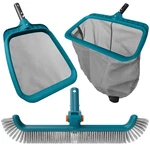 Economy Swimming Pool Cleaning Kit - Fine Mesh Deep Rake & Leaf Skimmer .... Fixed Price $57.81.