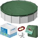 Yankee Emerald Series Pool Covers For Above Ground 24 Ft, - Green. Fixed Price $82.77.