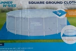 Summer Waves Square Ground Cloth Cover For 15 Ft Quick Set & Frame Pools New. Fixed Price $19.99.